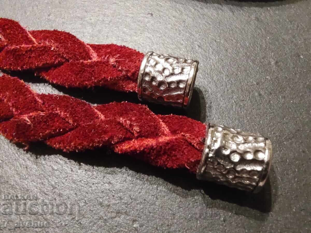 Gerdan, colier, bijuterie, piele naturală și metal 12.08.2025 - 5 Gerdan, colier, bijuterie, piele naturală și metal 12.08.2025 - 5