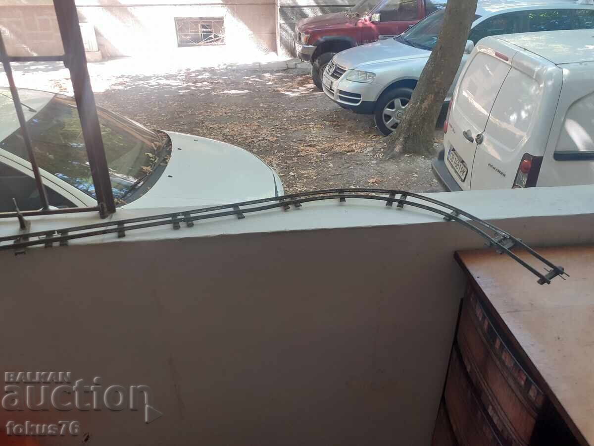 Λοτ τμημάτων τρένου κατασκευαστή μεταλλικών ραγών πίστα - παλιό παιχνίδι - 7