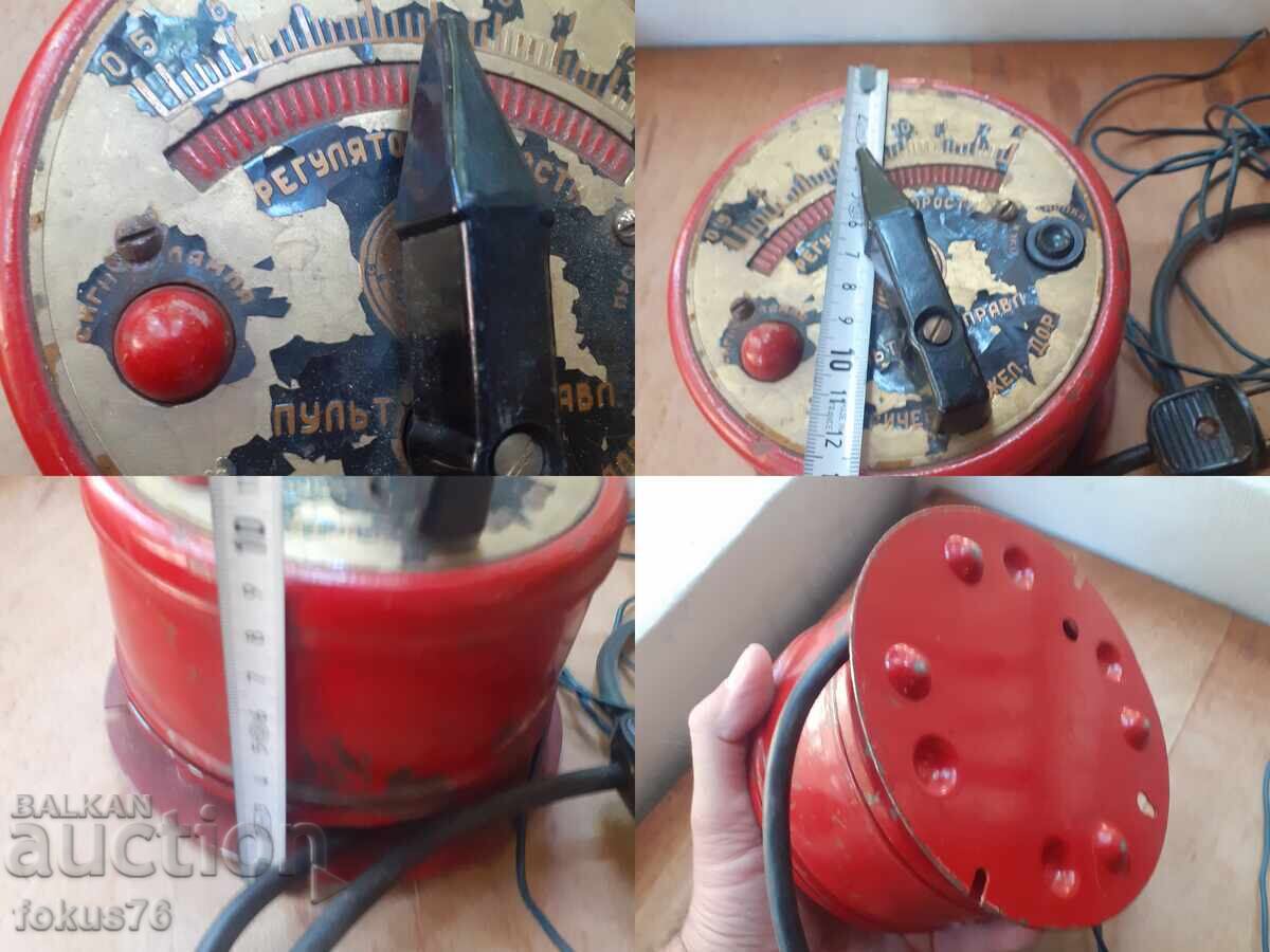 Transformator pentru trenuleț - jucărie rară rusească - Zhelyaznaya doroga - 7