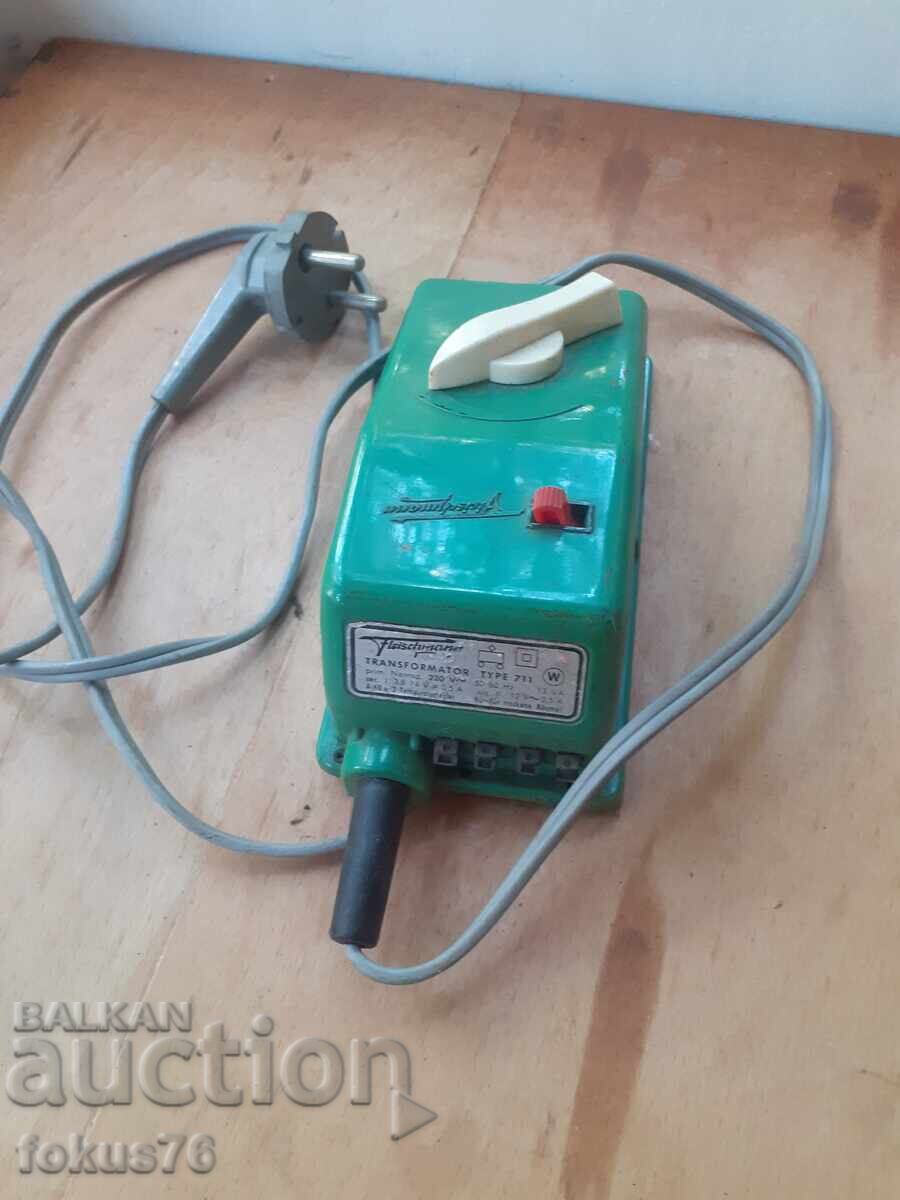Old transformer power supply transformer for a train set - toy with price 35.00 BGN | € 17.90