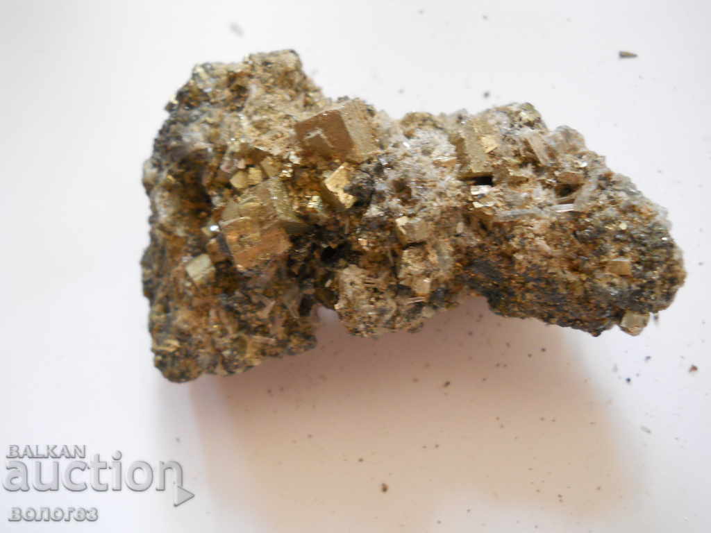 Mountain crystal in pyrite with price 5.00 BGN | € 2.56