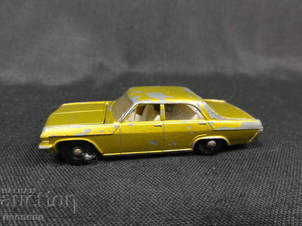 OLD RETRO METAL CAR MATCHBOX ENGLAND OPEL DIPLOMAT with price 20.00 BGN | € 10.23 OLD RETRO METAL CAR MATCHBOX ENGLAND OPEL DIPLOMAT with price 20.00 BGN | € 10.23
