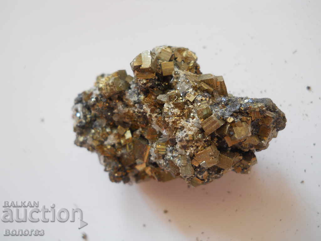 Mountain crystal in pyrite and galena with price 5.00 BGN | € 2.56