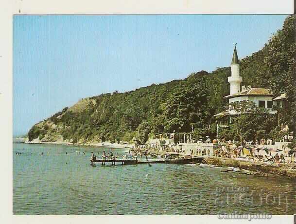 Card Bulgaria Balcic Stația de pornire Plazhot*