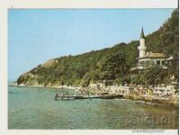 Card Bulgaria Balcic Stația de pornire Plazhot*