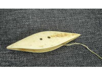 Παλιά βελόνα τύπου τατούλ για πλέξιμο ελεφαντόδοντο