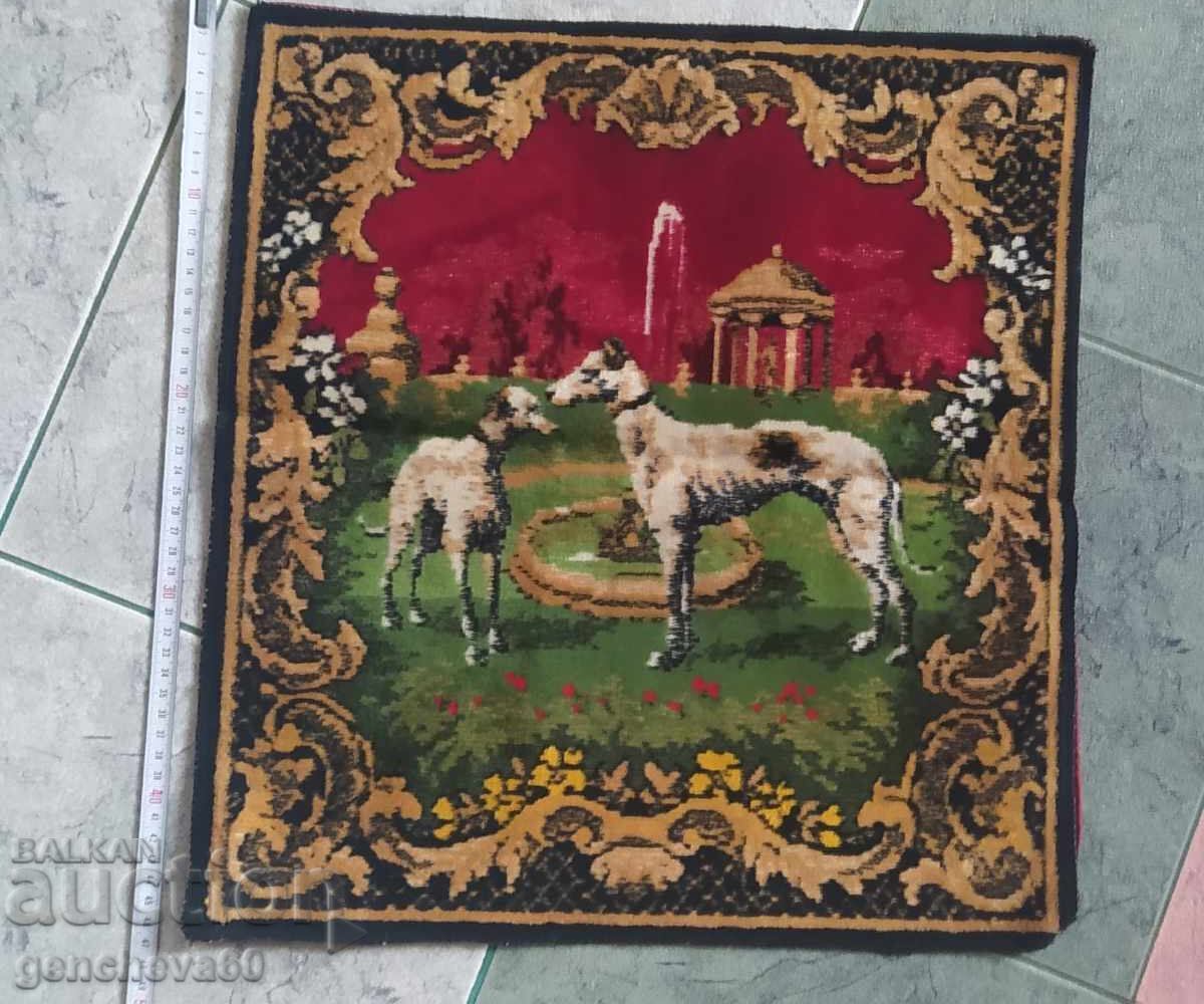 Plush pillowcase from a dowry