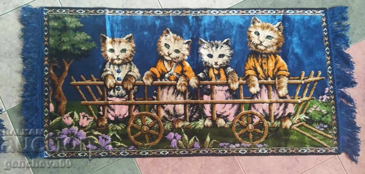 Beautiful plush cover, "Cats" from Cheiz