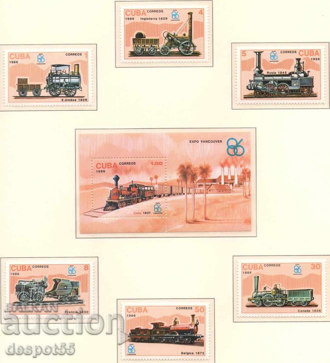 1986 Κούβα. Παγκόσμια έκθεση "ΕΚΣΠΟ '86" - Βανκούβερ, Καναδάς
