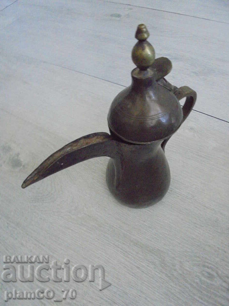 №*8205 Стар месингов съд – ориенталска кана “Далла” - 6