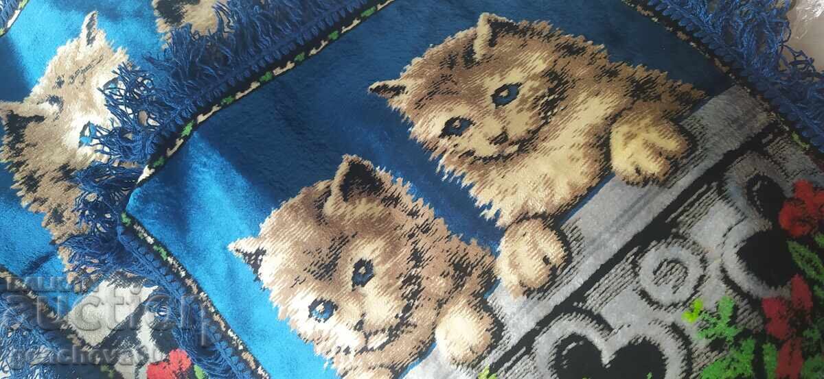 Delivery of RETRO Plush Pillowcases from a dowry, "Sweet Cats"