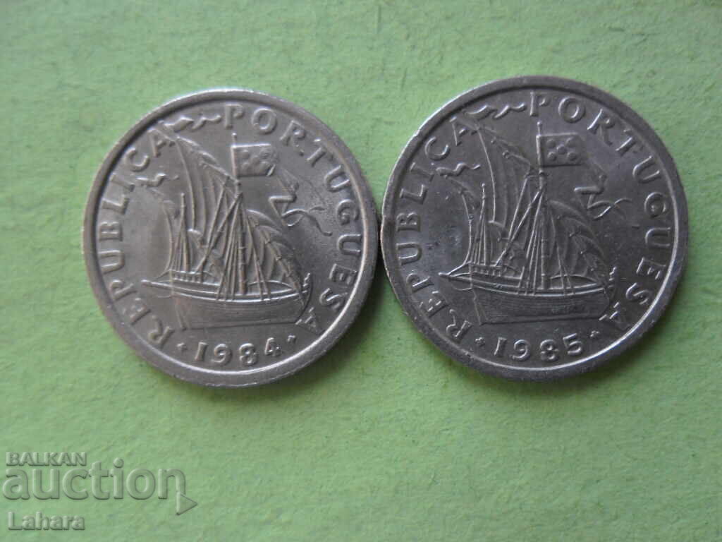 2.50 εσκούδο 1984, 1985 Πορτογαλία