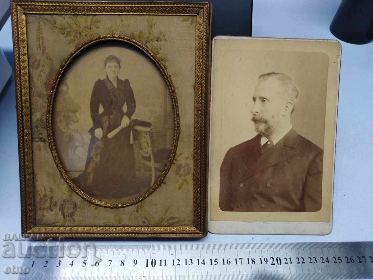 Στρατηγός Κωνσταντίνος Κεσιάκοφ και φωτογραφία της αγαπημένης του, Κάβρα, KAVRA