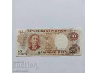 10 Πέσο 1969 ΦΙΛΙΠΠΙΝΕΣ - Τραπεζογραμμάτιο UNC