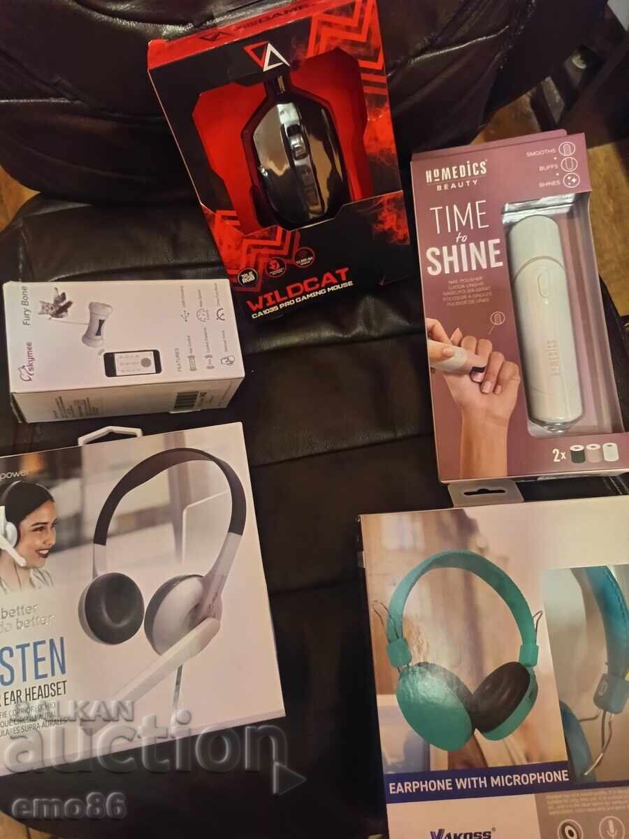 Λοτ ηλεκτρονικών 5 αντικειμένων ΚΑΙΝΟΥΡΙΑ Λοτ ηλεκτρονικών 5 αντικειμένων ΚΑΙΝΟΥΡΙΑ