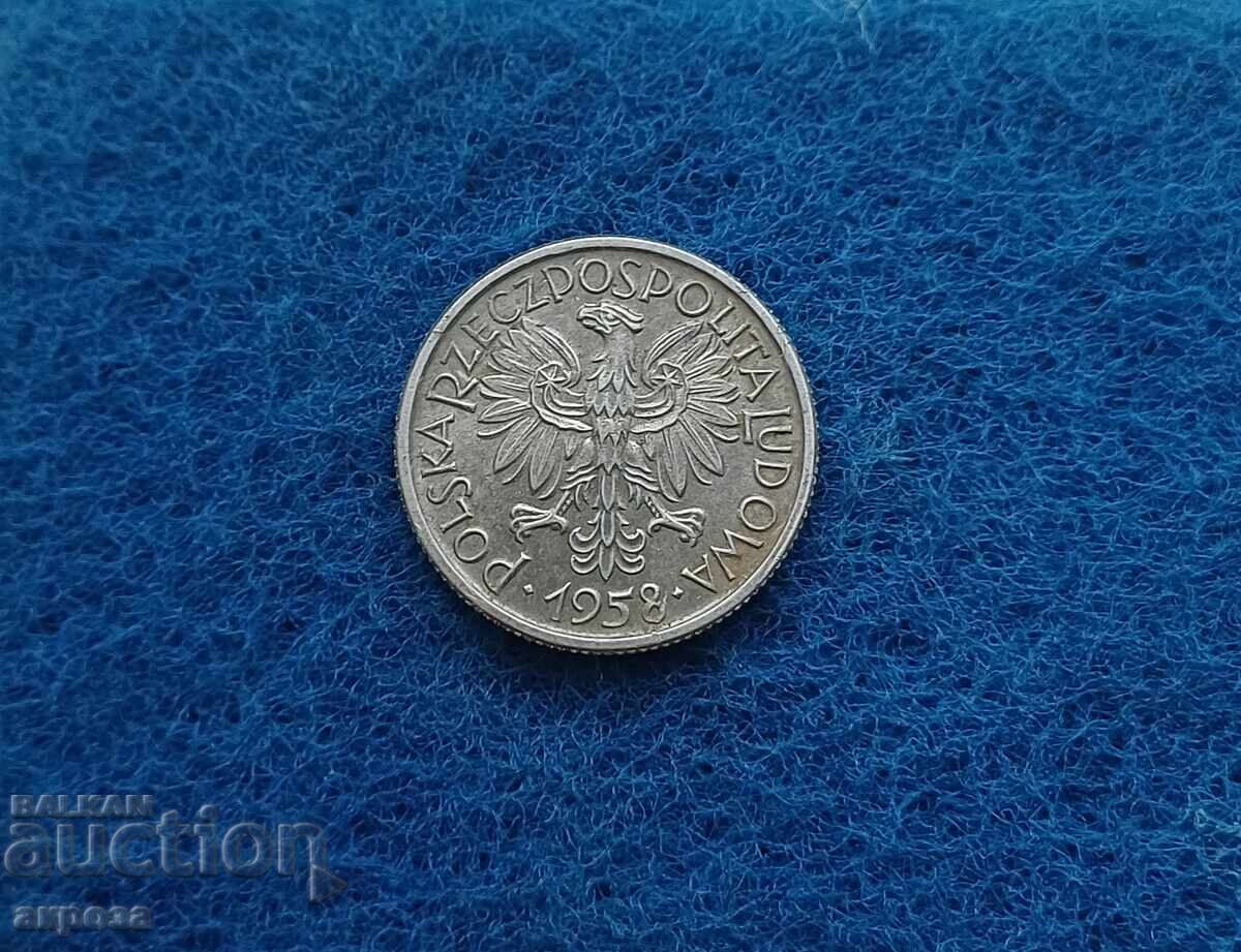 2 ζλότι Πολωνίας 1958