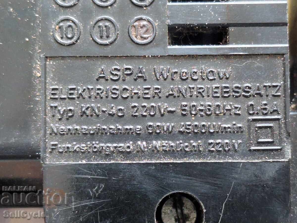 Delivery of ✅ELECTRIC MOTOR FOR SEWING MACHINE - ASPA WROCLAW❗