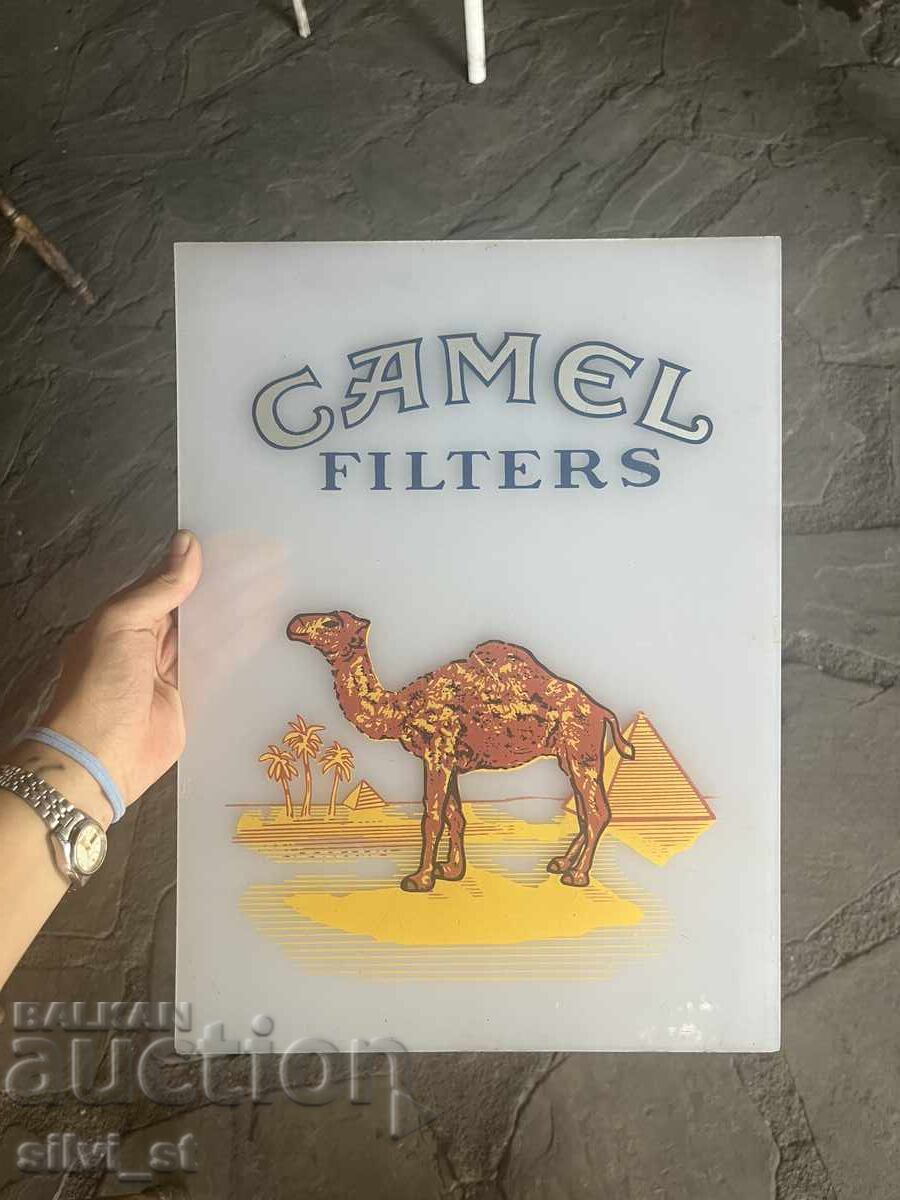 Auction CAMEL filters advertising sign Auction CAMEL filters advertising sign