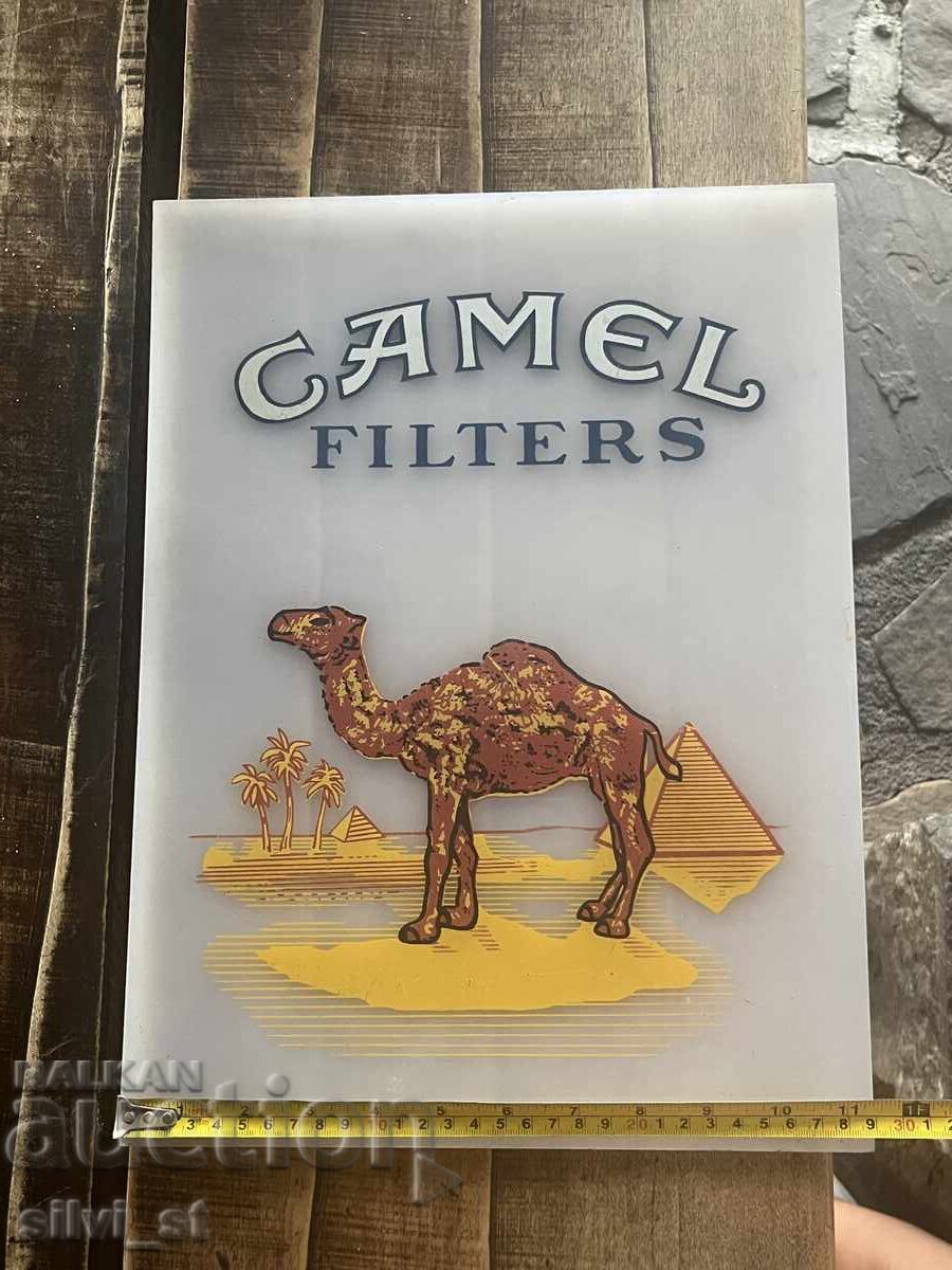 CAMEL filters advertising sign CAMEL filters advertising sign