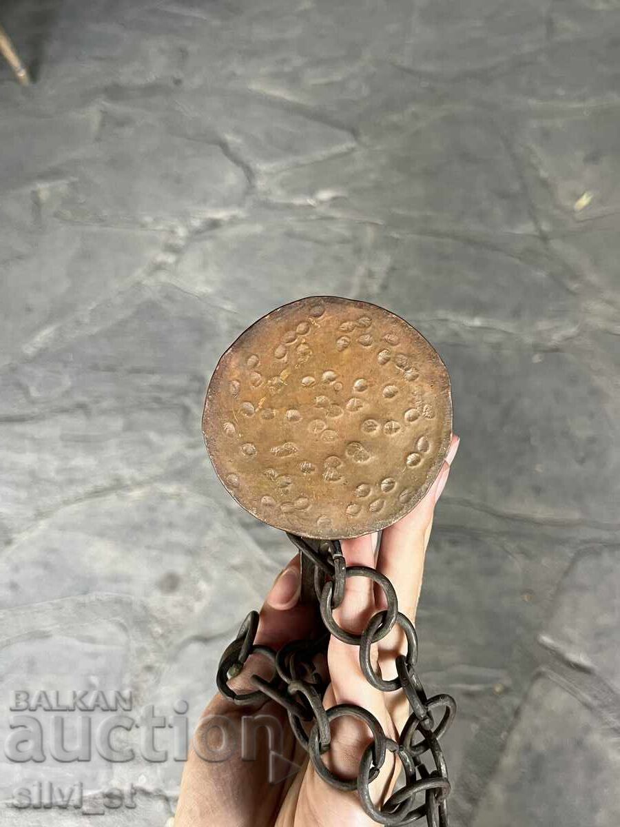 Auction Old copper cup Auction Old copper cup