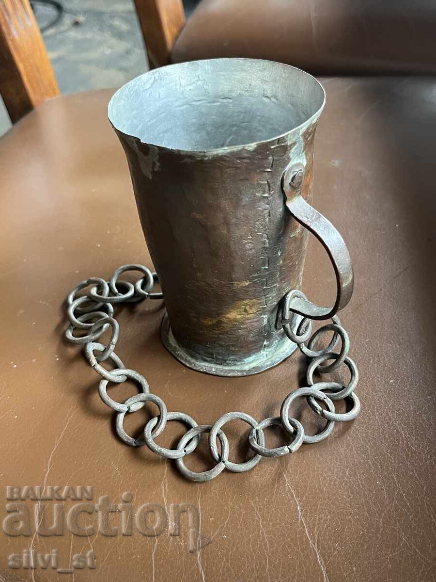 Delivery of Old copper cup Delivery of Old copper cup