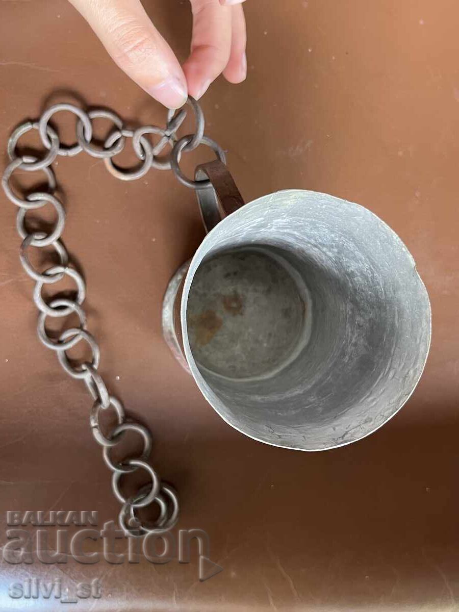 Old copper cup - 5 Old copper cup - 5