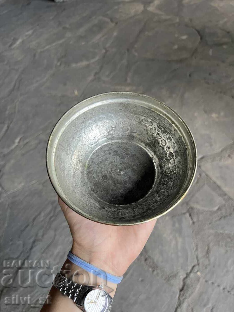 OLD COPPER BOWL - 6 OLD COPPER BOWL - 6