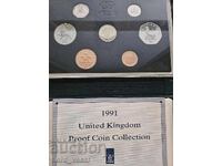 UK. 1991 Proof Annual Set