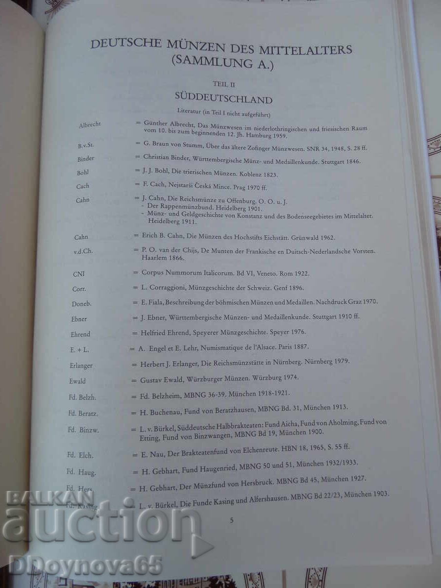 Licitație Catalog de monede, licitație 02.02.1987