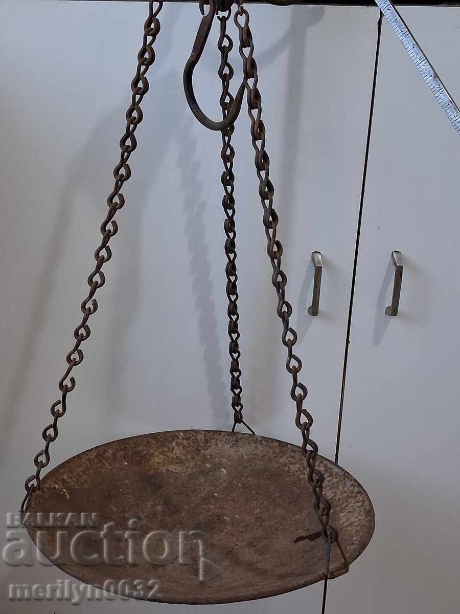 Παράδοση Καντάρι Μετάλ Τύρνοβο παλάντζα ζυγός ζύγι από το 1950 Παράδοση Καντάρι Μετάλ Τύρνοβο παλάντζα ζυγός ζύγι από το 1950