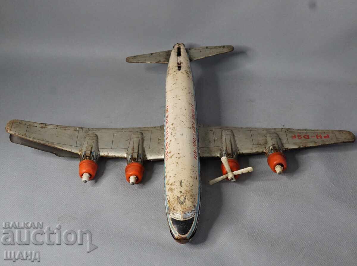 Old Japanese Metal Toy Airplane Model KLM Old Japanese Metal Toy Airplane Model KLM