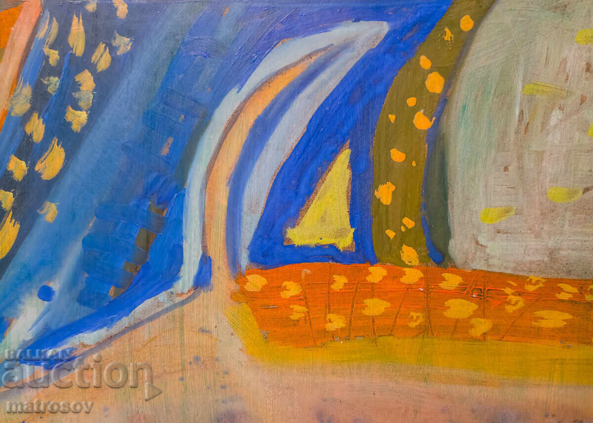 Abstract painting, oil paints - 6