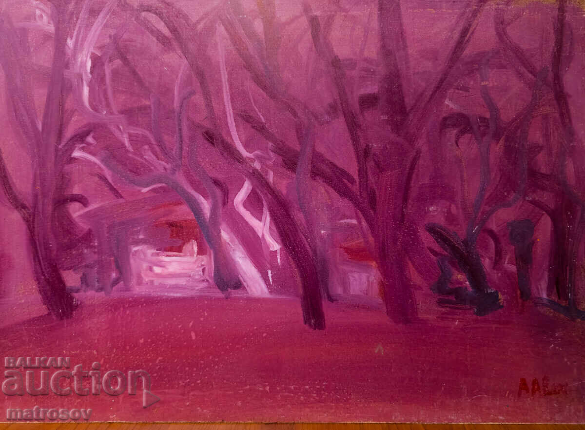 Abstract painting, oil paints with price 200.00 BGN | € 102.26