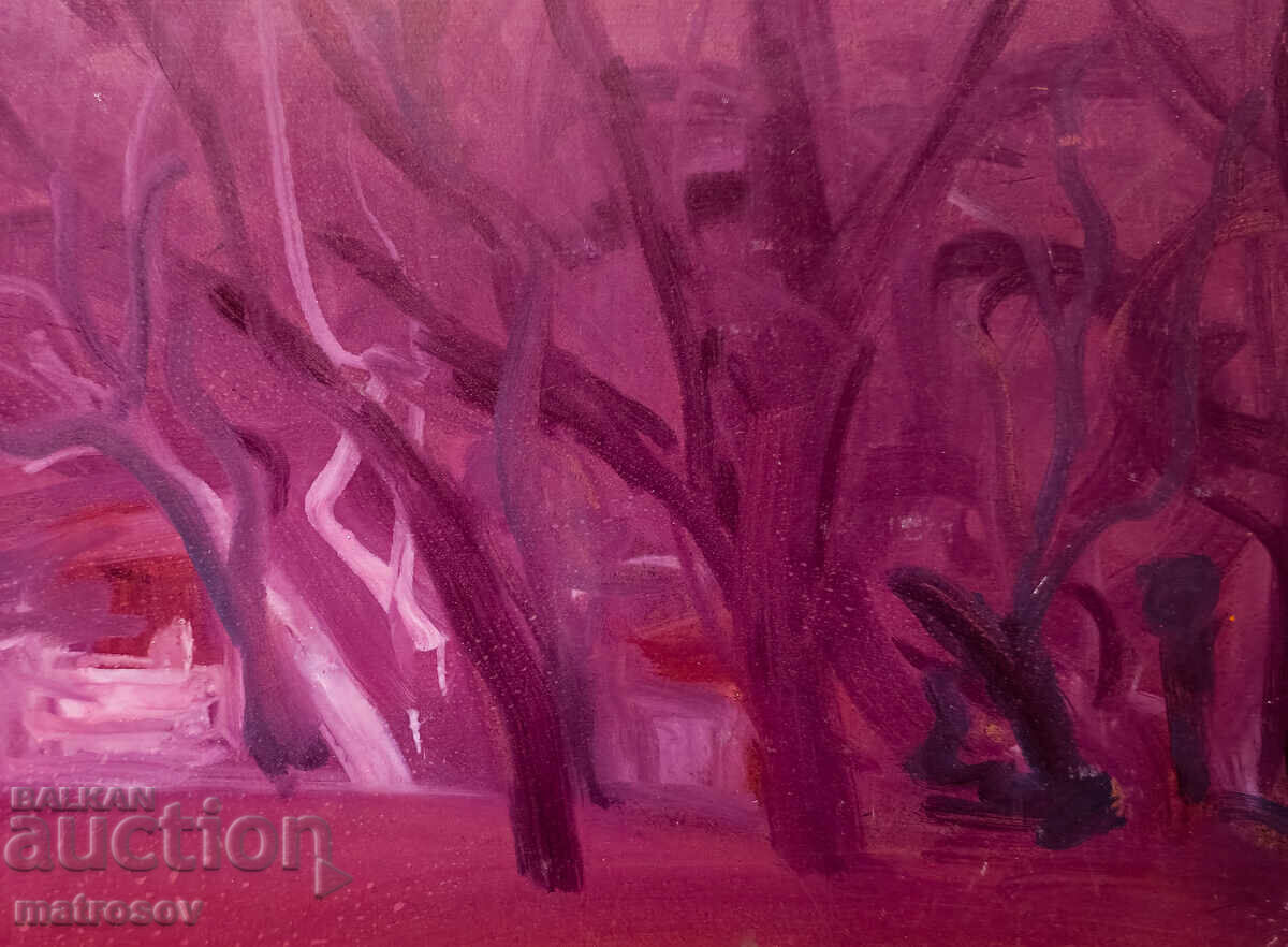 Abstract painting, oil paints - 6