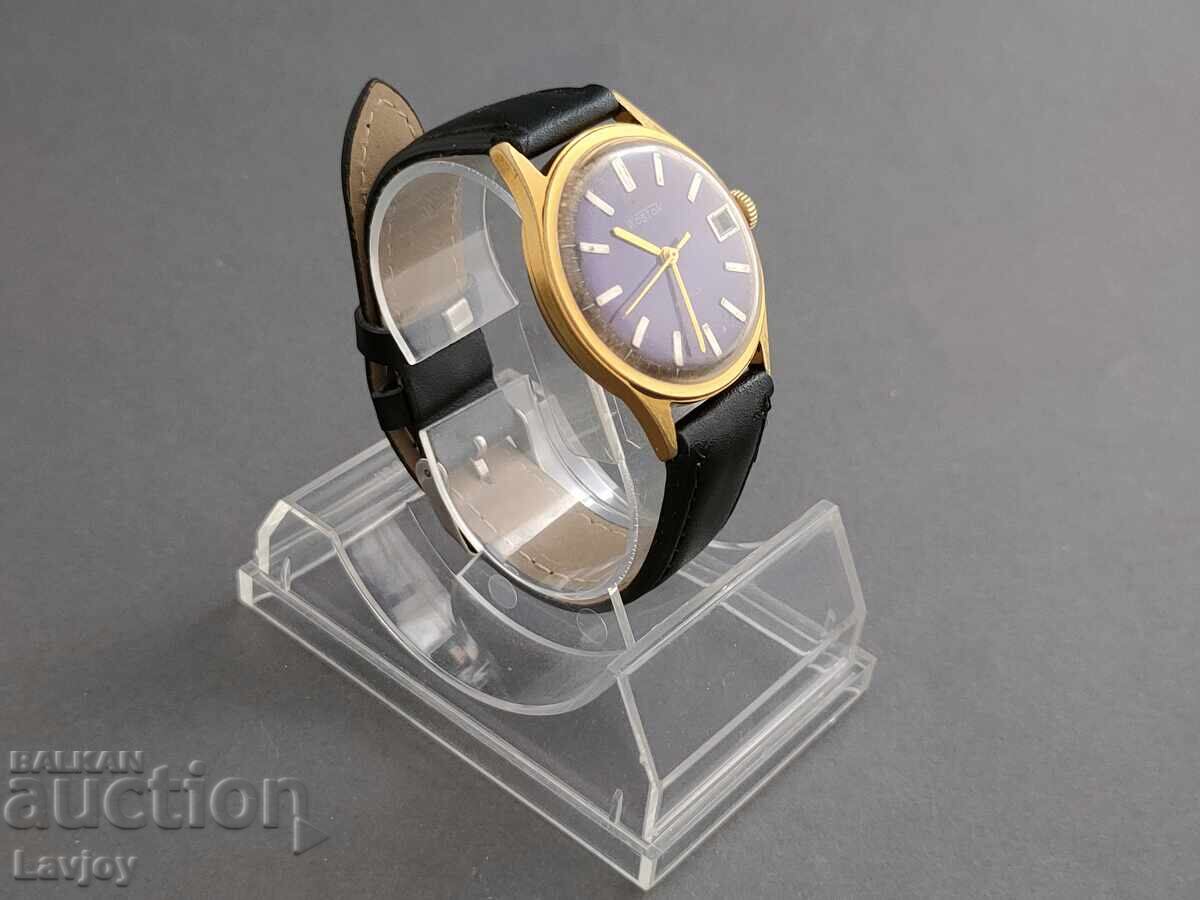 Δημοπρασία *Vastok*☭Wastok☭ au 10 επιχρυσωμένο ρετρό ρολόι