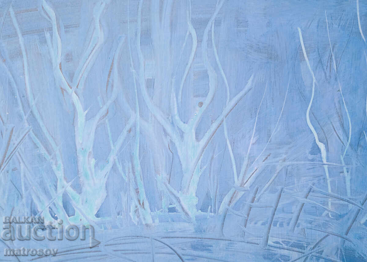 Доставка на Абстрактна композиция, маслена картина