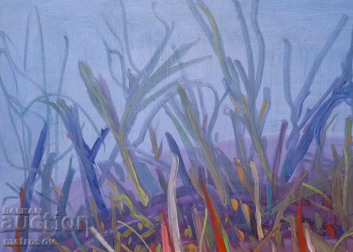 Δημοπρασία Αφηρημένη σύνθεση, ελαιογραφία Δημοπρασία Αφηρημένη σύνθεση, ελαιογραφία