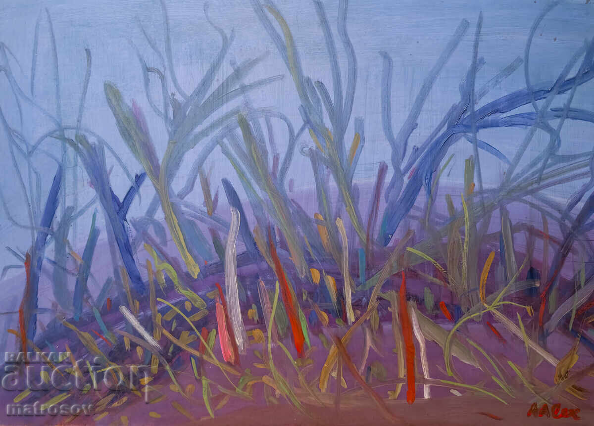 Αφηρημένη σύνθεση, ελαιογραφία Αφηρημένη σύνθεση, ελαιογραφία