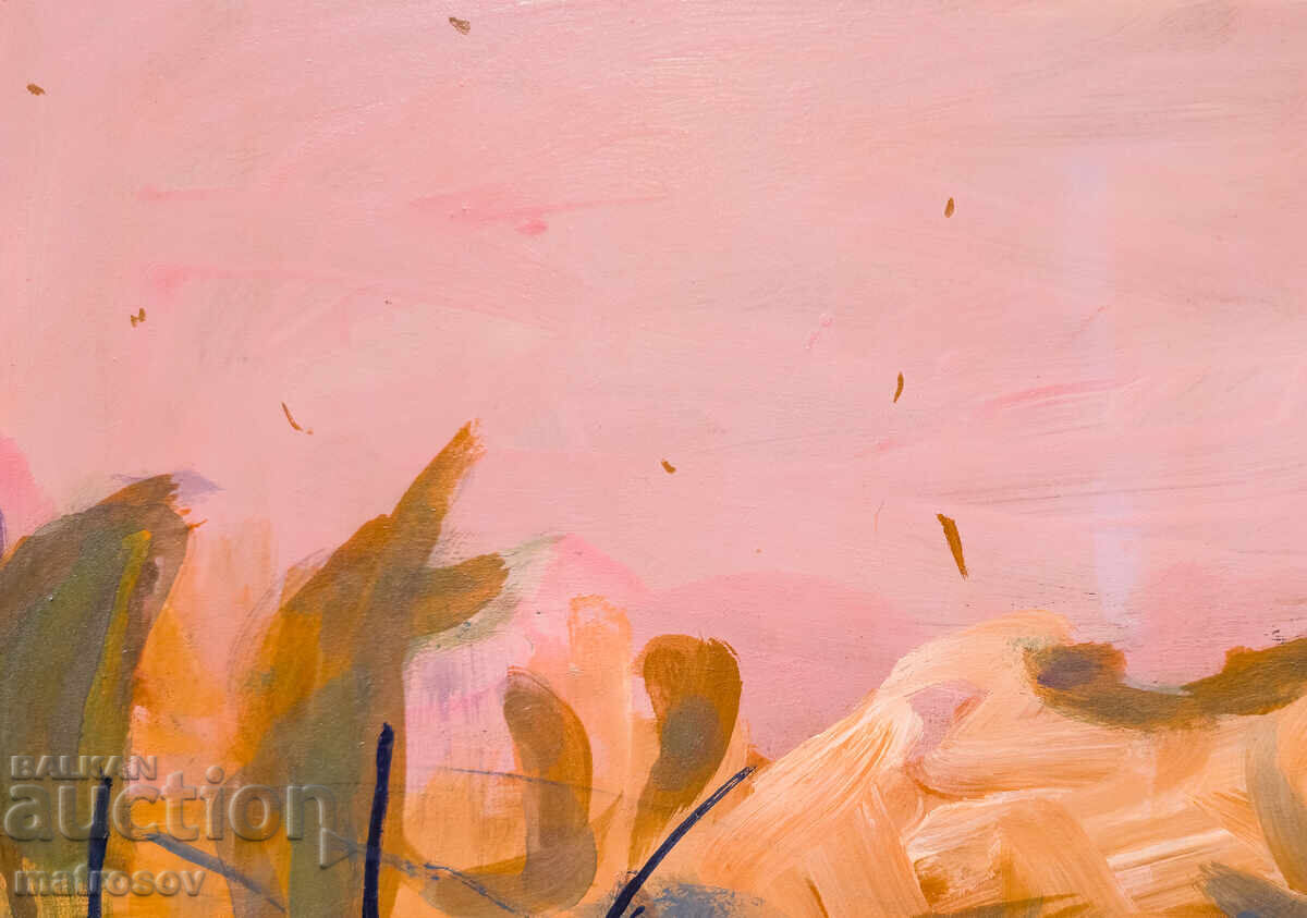 Licitație Compoziție abstractă, pictură în ulei