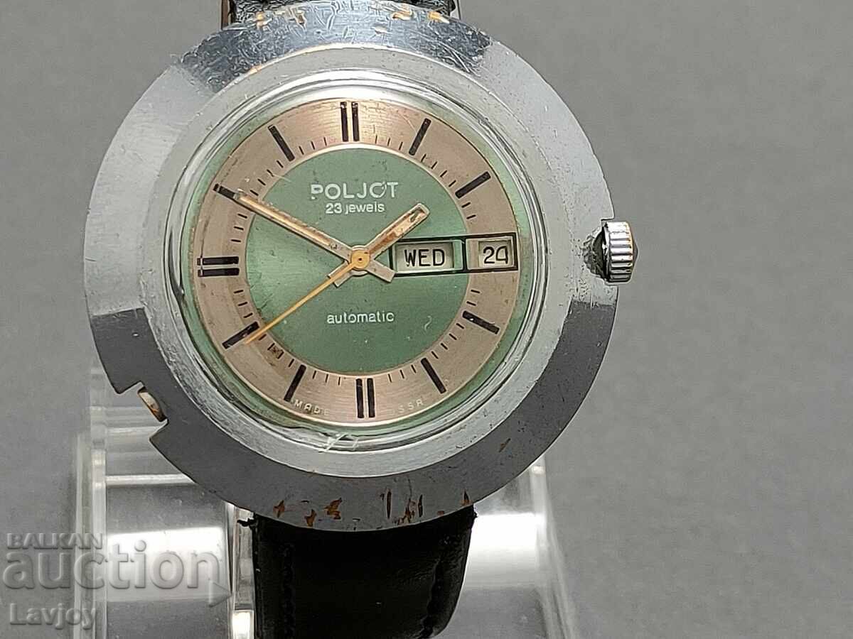 Poljot 23 jewels автоматик*** ПОЛЕТ*** flight с цена 100.00 лв. | € 51.13