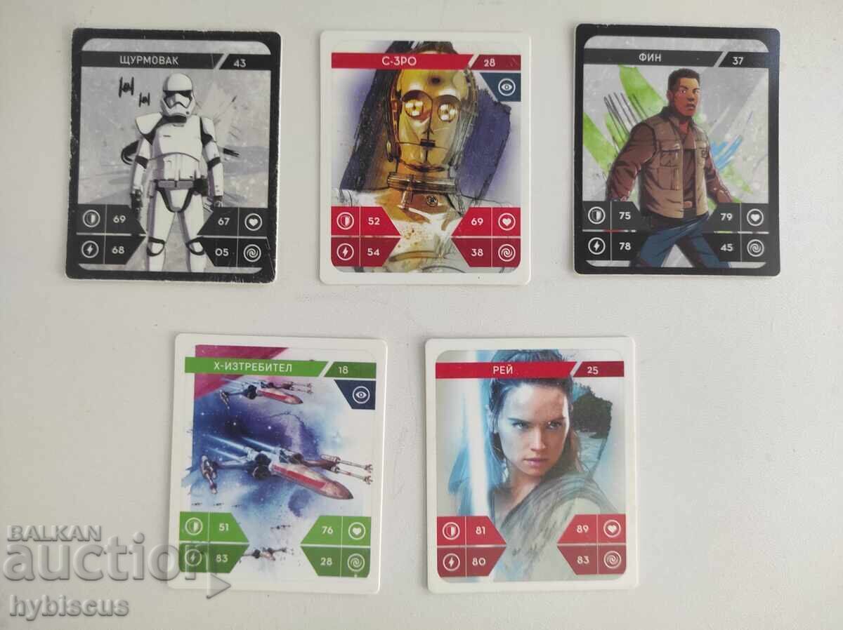29 Star Wars album stickers from Kaufland 2019 - 5