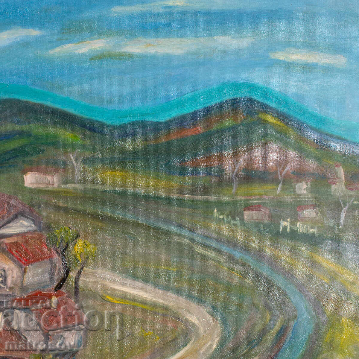 Ελαιογραφία, τοπίο - 5 Ελαιογραφία, τοπίο - 5