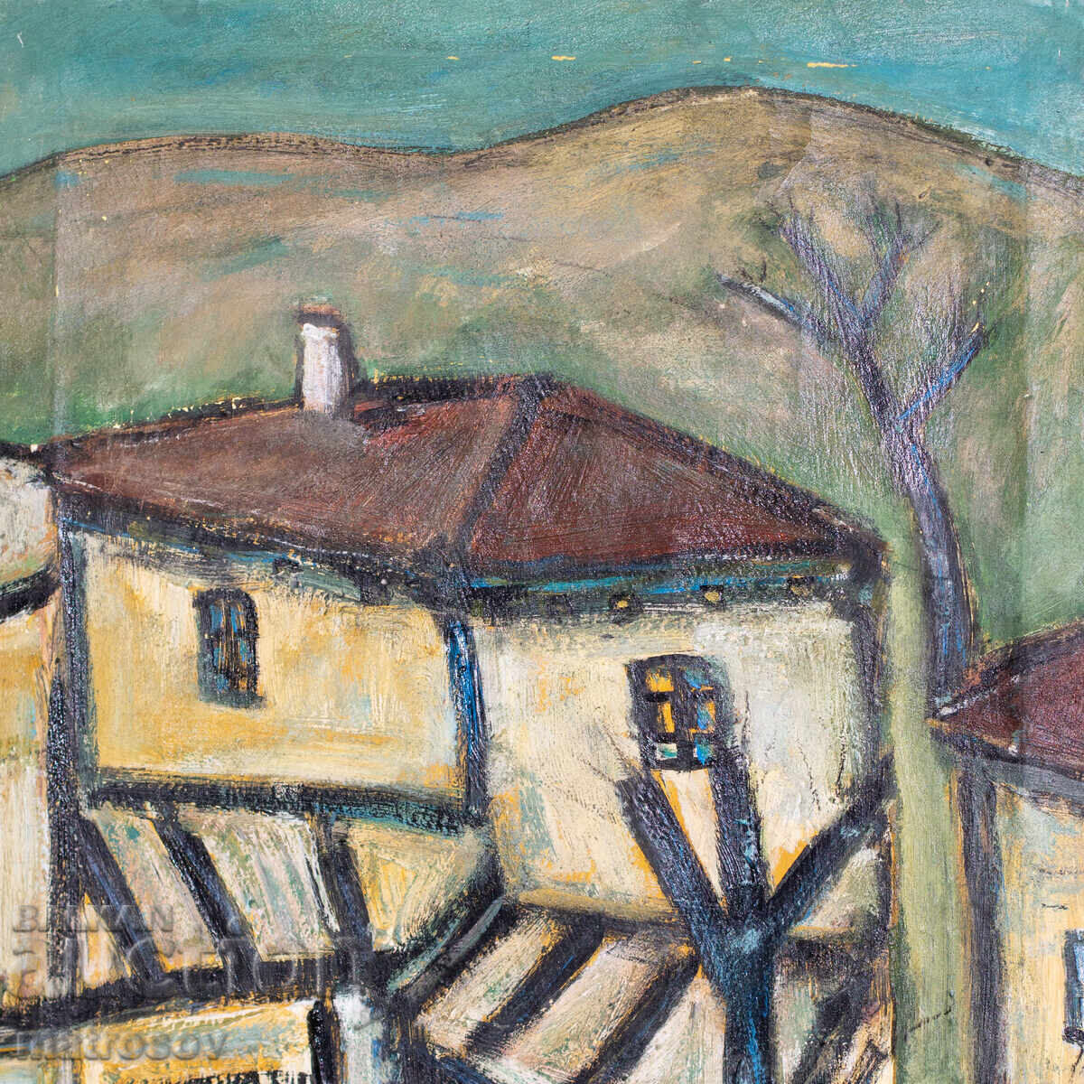 Маслена картина, битов пейзаж с цена 200.00 лв. | € 102.26