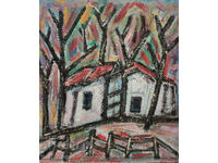 Пейзаж, маслена картина