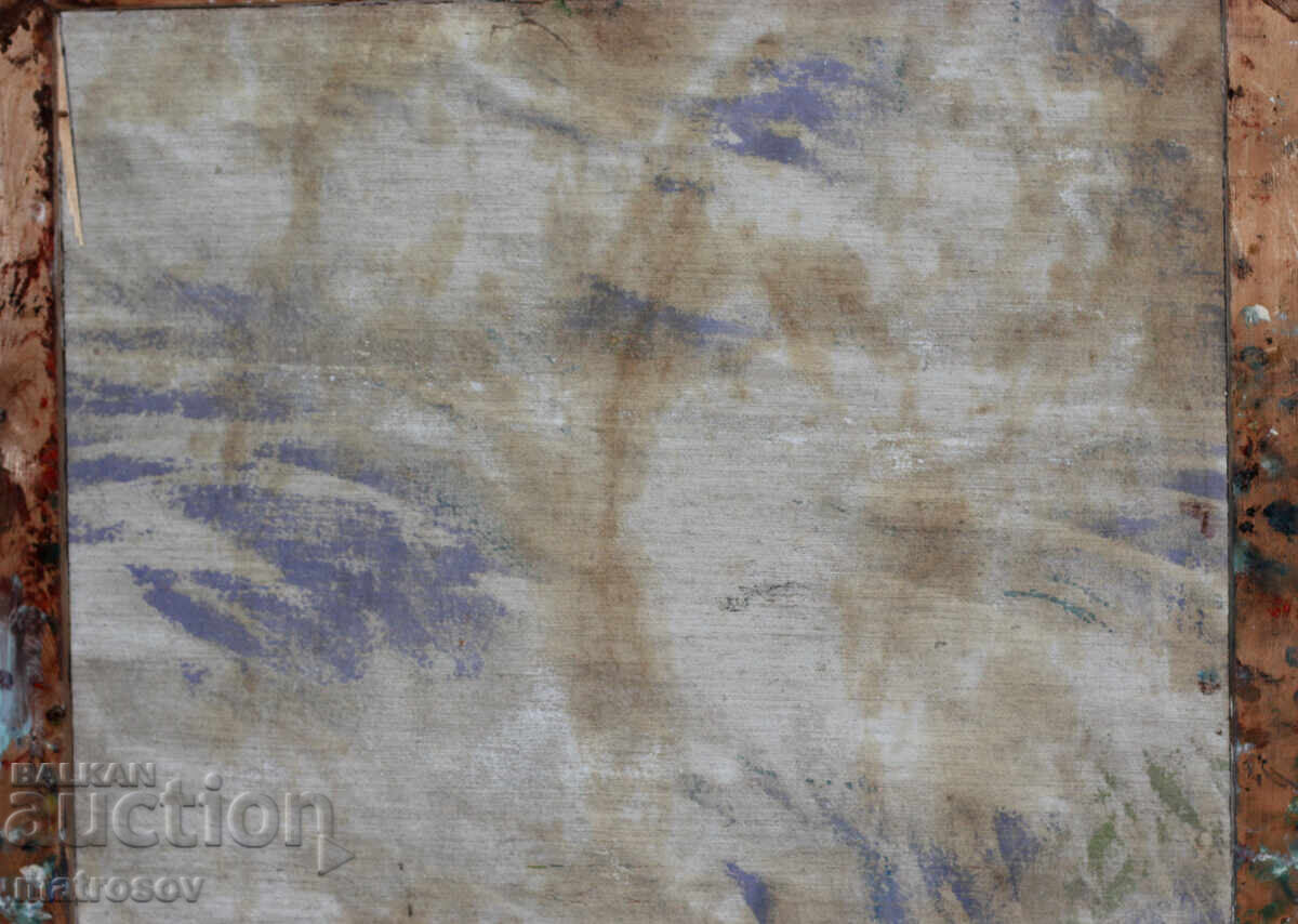 Valentin Radenovski, oil paints, painting of a forest landscape - 7