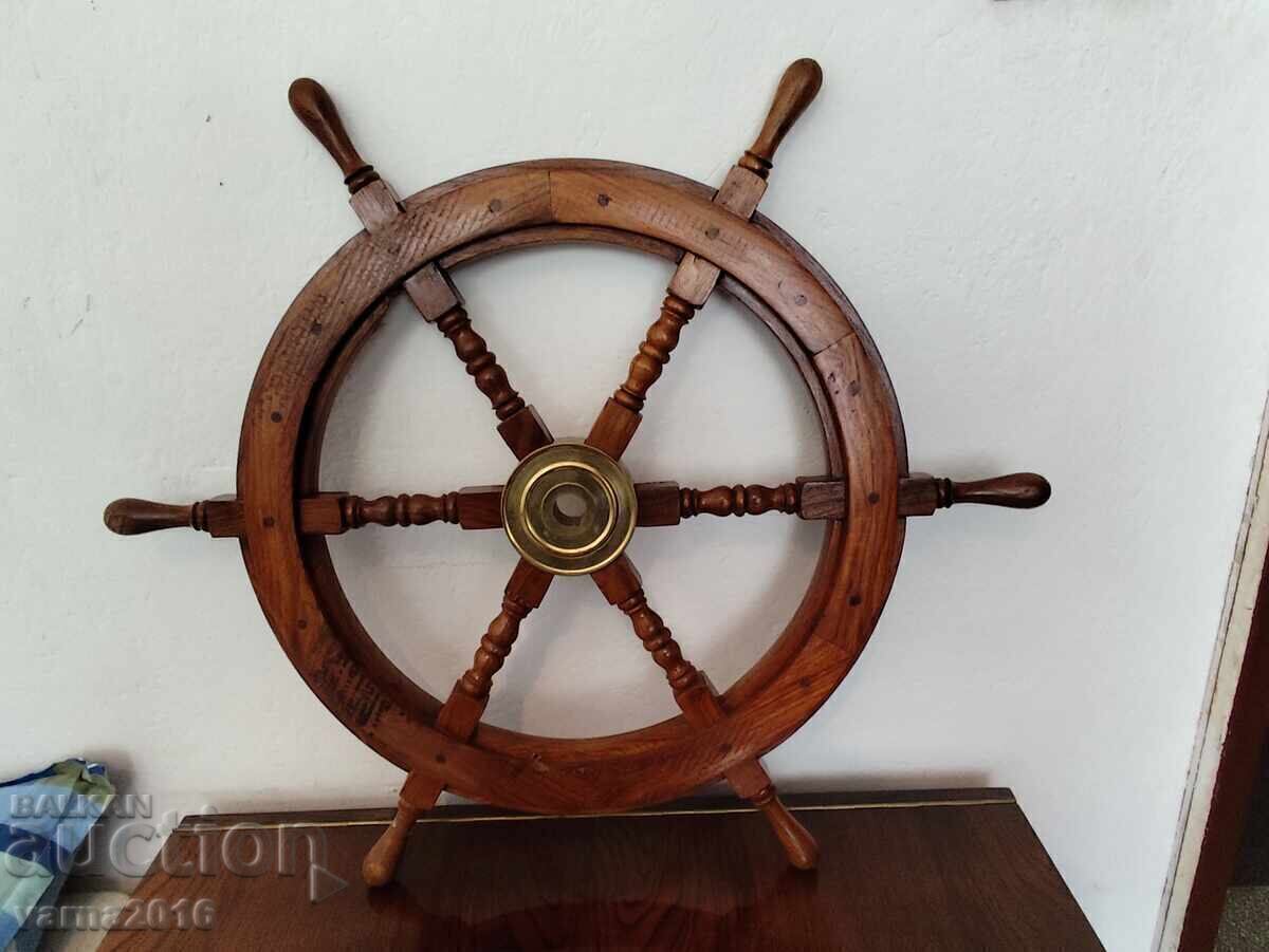 Auction Steering Wheel - Authentic Maritime Artifact ⚓ Auction Steering Wheel - Authentic Maritime Artifact ⚓
