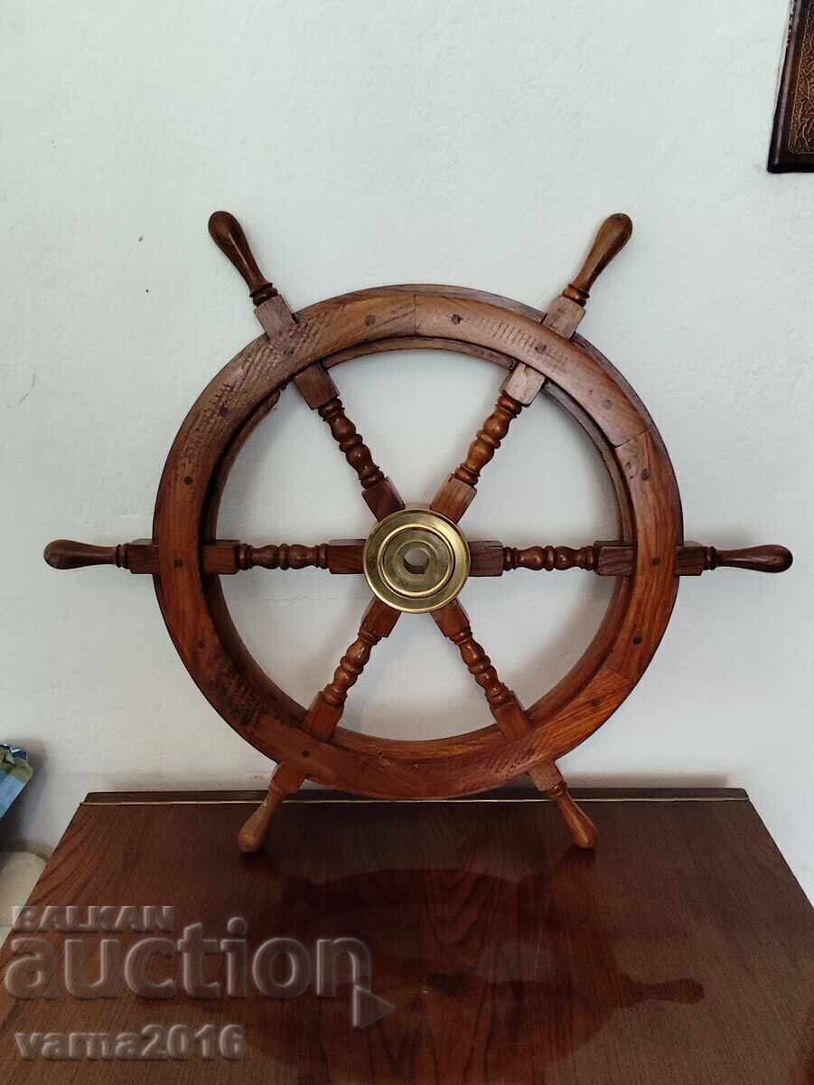 Delivery of Steering Wheel - Authentic Maritime Artifact ⚓ Delivery of Steering Wheel - Authentic Maritime Artifact ⚓