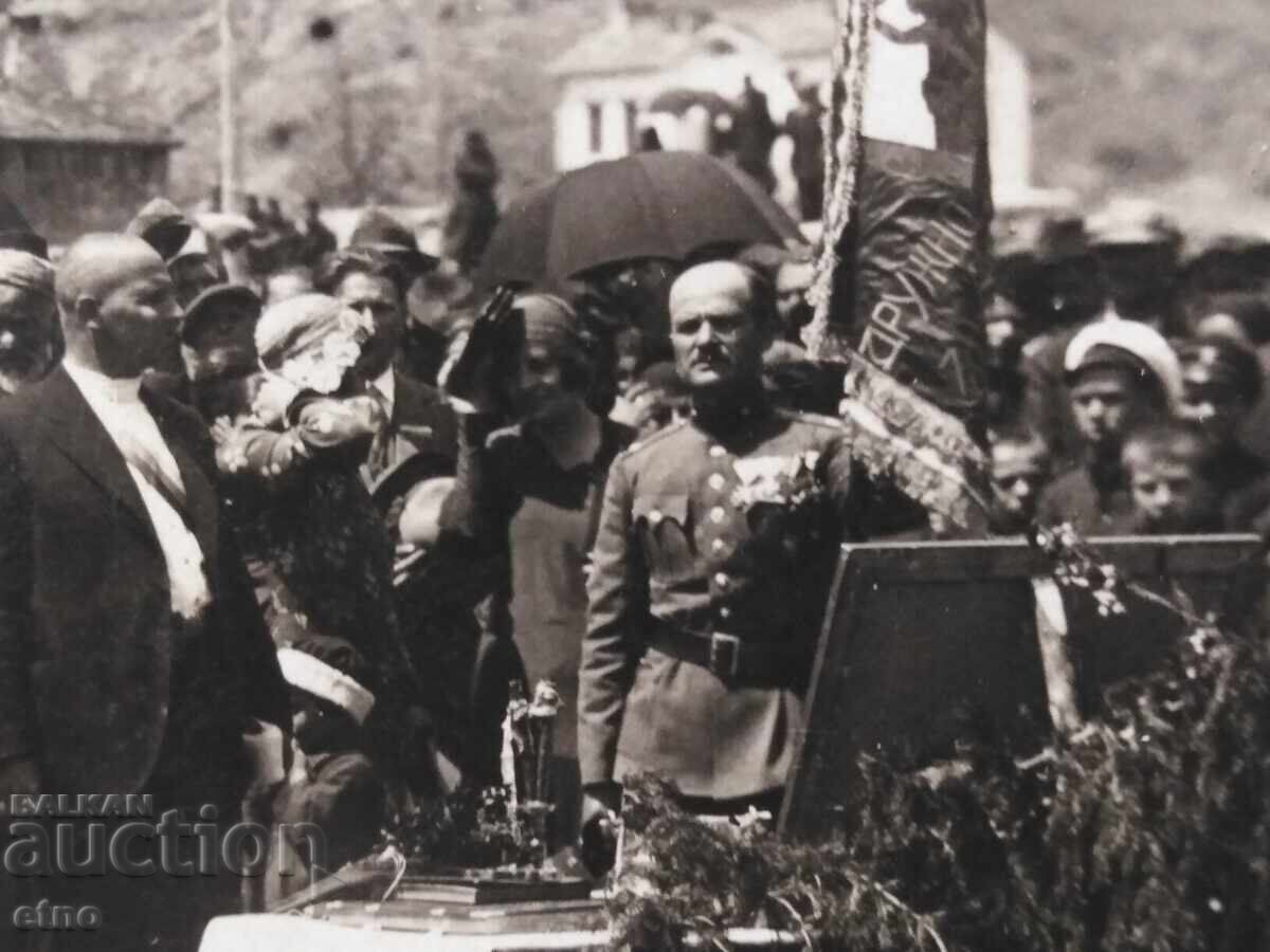 ЦАРСКА СНИМКА-ВОЙНИК,КАЗАРМА,ПРИЕМАНЕ НА Строя,поп с цена 30.00 лв. | € 15.34