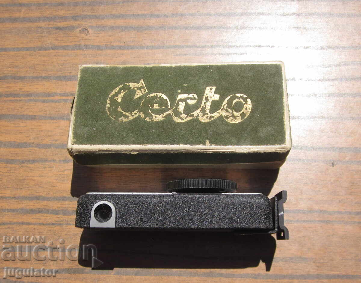 Delivery of Old Certo mechanical rangefinder for camera with box Delivery of Old Certo mechanical rangefinder for camera with box