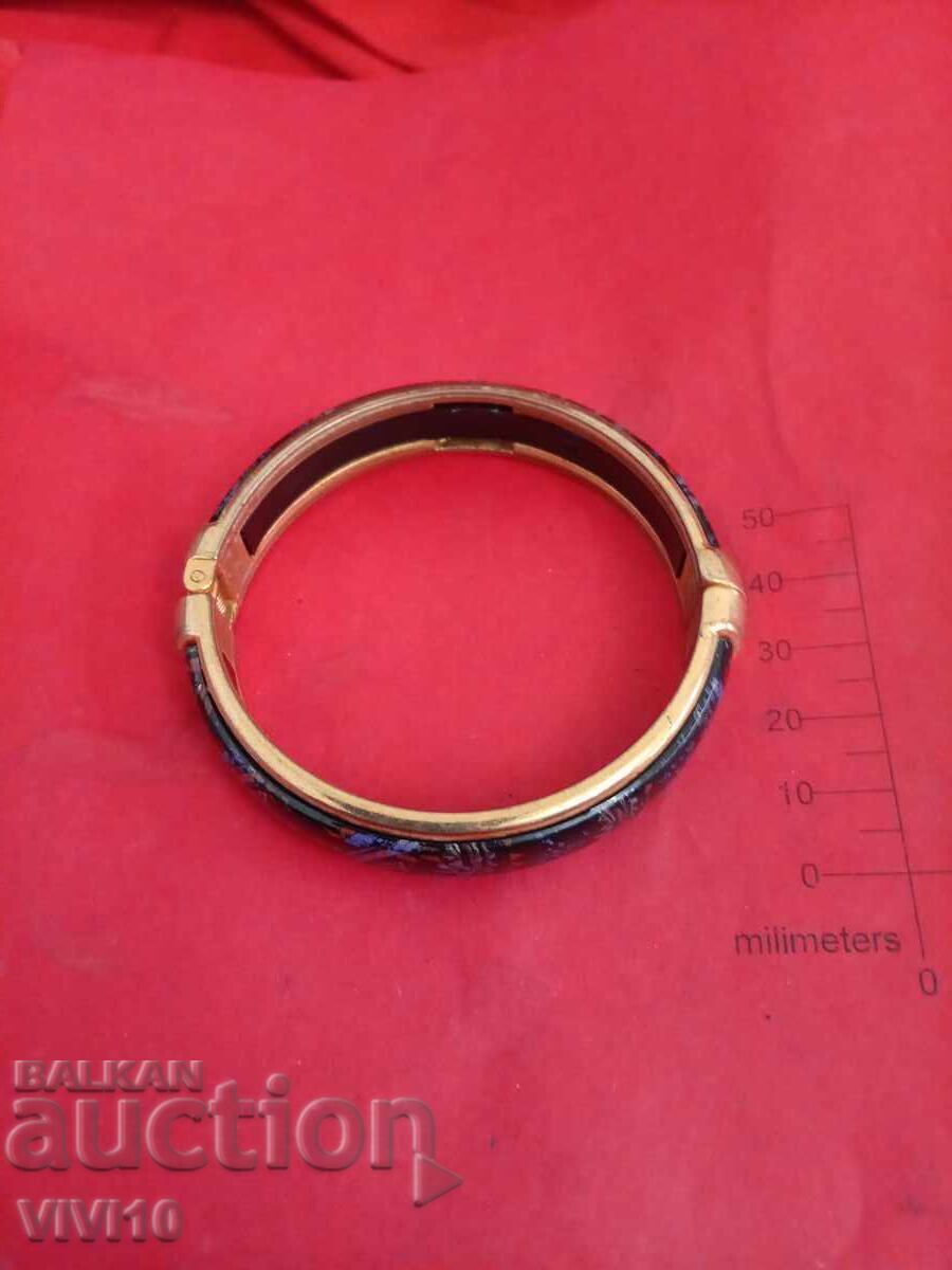 Brățară veche emailată